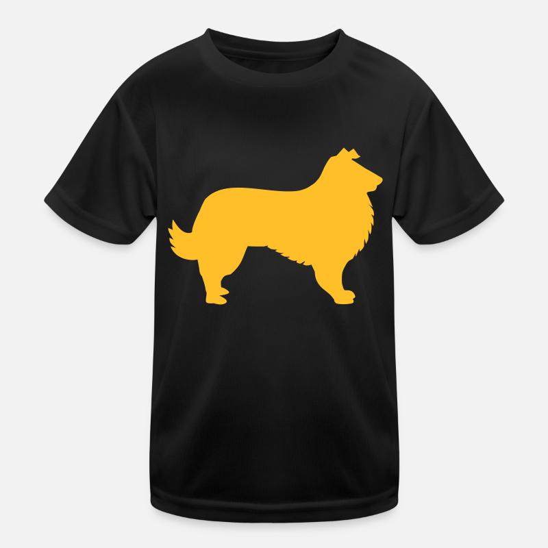 Collie Kinder Funktions-T-Shirt