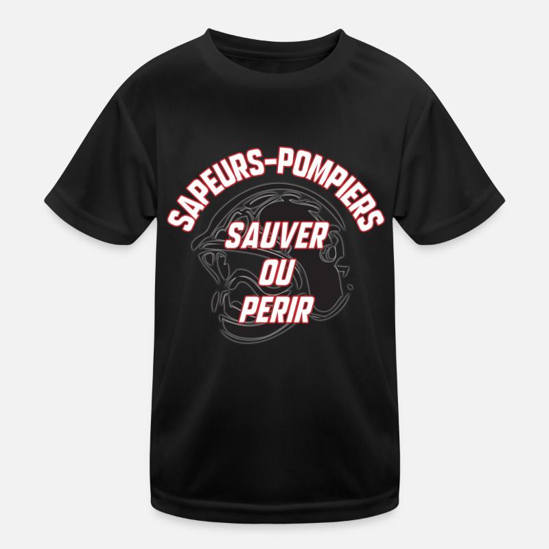 Sapeurs-pompiers T-shirt sport Enfant
