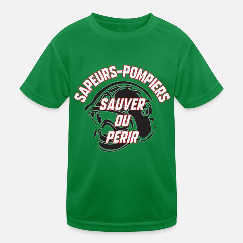 Sapeurs-pompiers T-shirt sport Enfant