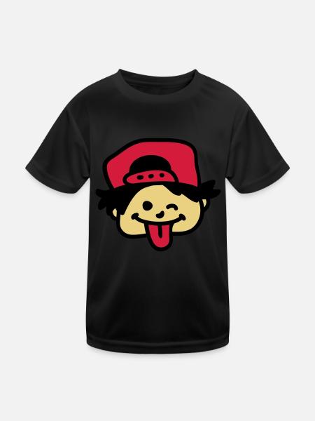 Naughty Boy 3 - Kids Functional T-Shirt - black