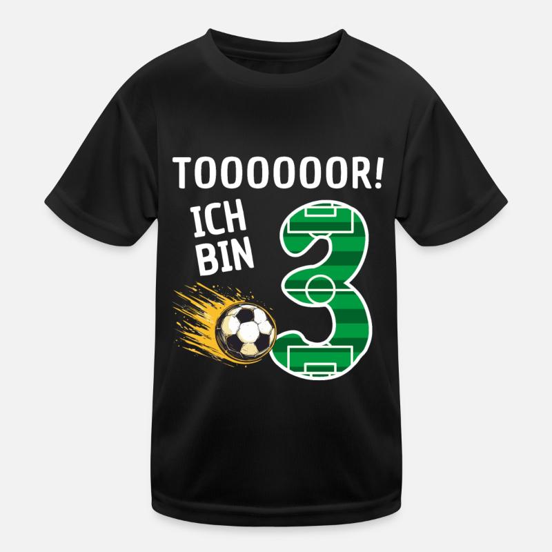 Tor Ich bin 3 Kinder Funktions-T-Shirt