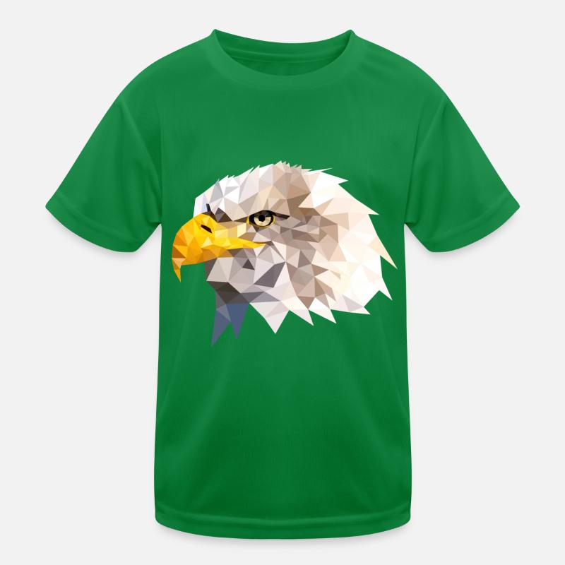 Bald Eagle Sea Eagle American Eagle Eagle Kids Functional T-Shirt