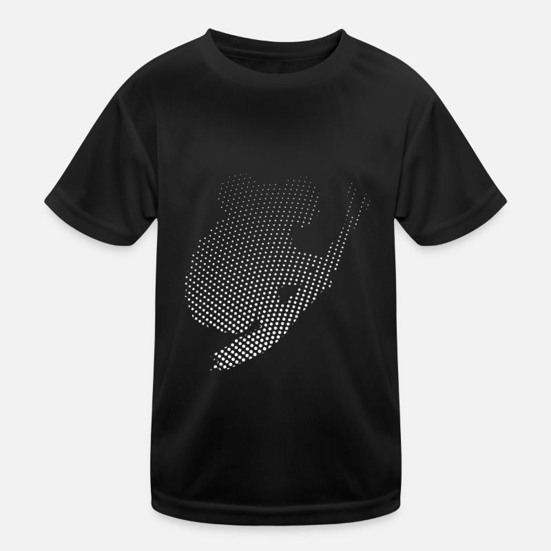 Koala - Kinder Funktions-T-Shirt - Schwarz