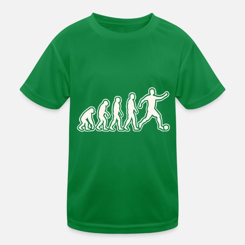 Évolution pour devenir footballeur T-shirt sport Enfant
