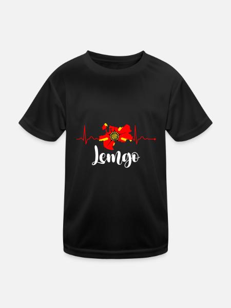 Lipperland Ostwestfalen Lippe Lemgo - T-shirt sport Enfant - noir - Devant