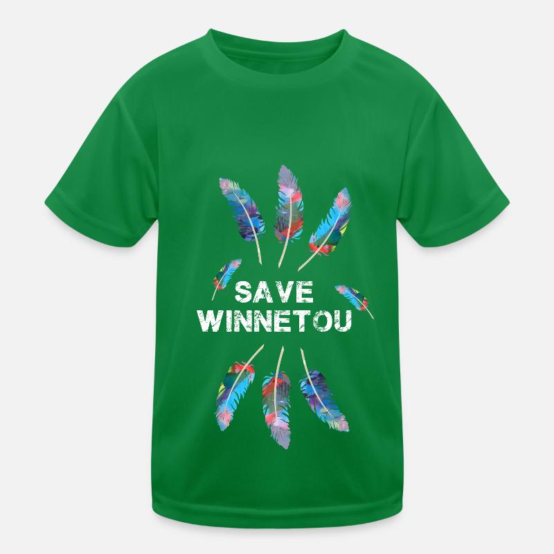 save winnetou,winnetou,ressorts,illustration T-shirt sport Enfant