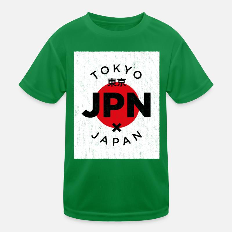 Tokyo Japan Kids Functional T-Shirt