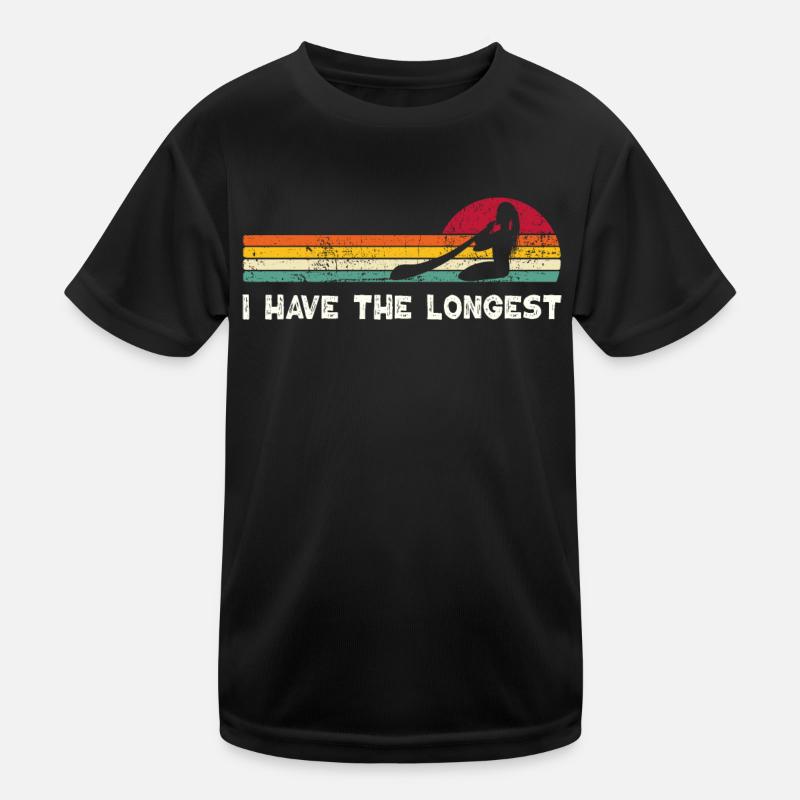 I Have The Longest Didgeridoo Kinder Funktions-T-Shirt