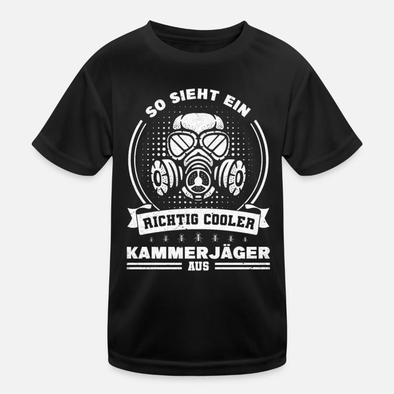 Kammerjäger Schädlingsbekämpfer Kinder Funktions-T-Shirt