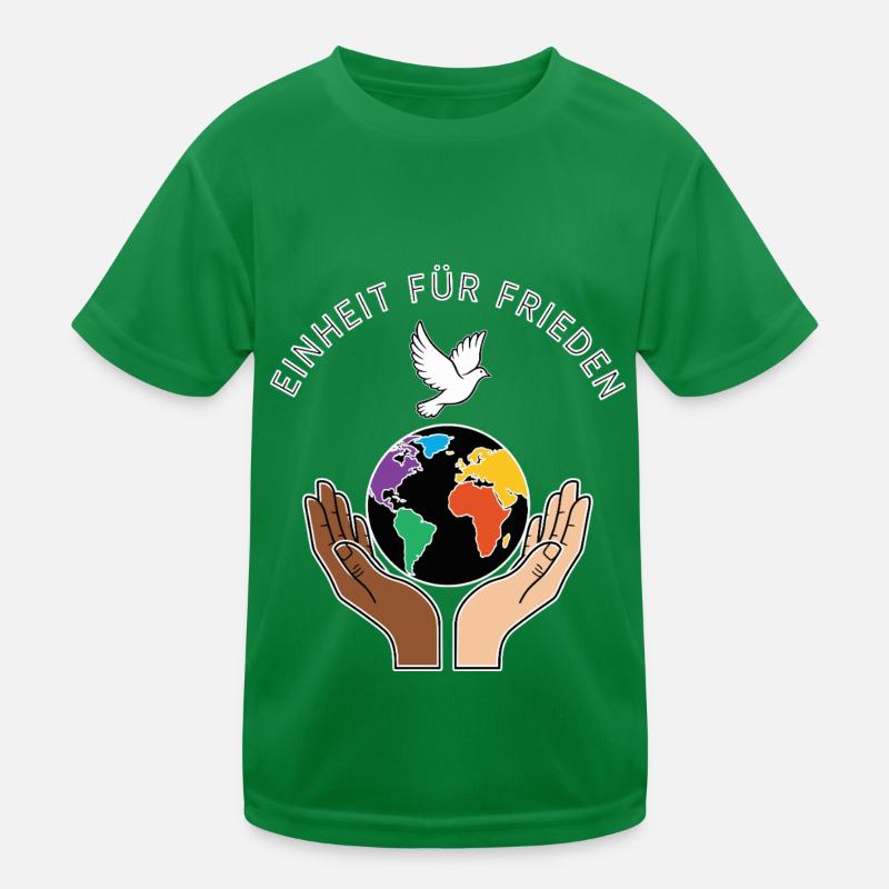 Unity for Peace Kids Functional T-Shirt