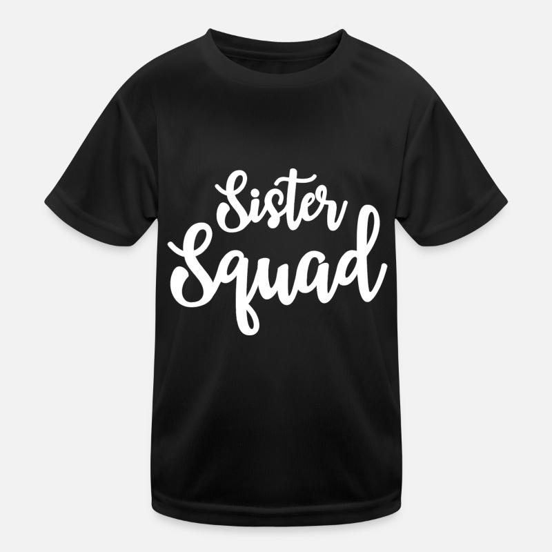 Sister Squad Kinder Funktions-T-Shirt