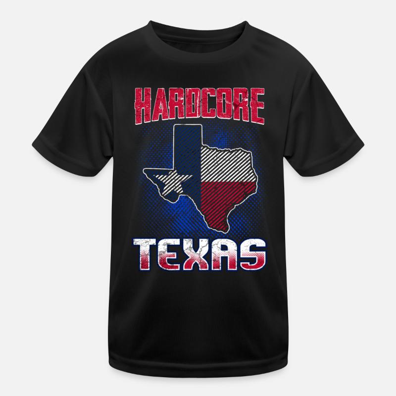 Texas Kinder Funktions-T-Shirt