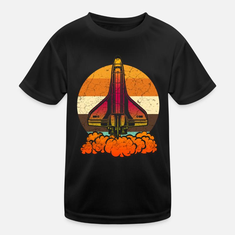 Space Shuttle Kids Functional T-Shirt