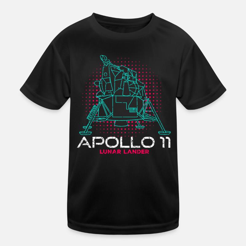 Apollo Lunar Module Kids Functional T-Shirt