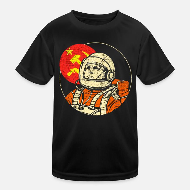 Sowjetischer Kosmonaut Kinder Funktions-T-Shirt
