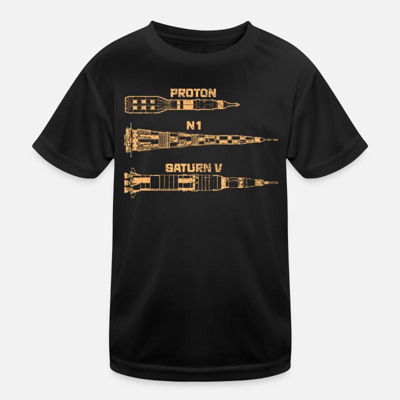 Fusées Espace Spatial T-shirt sport Enfant
