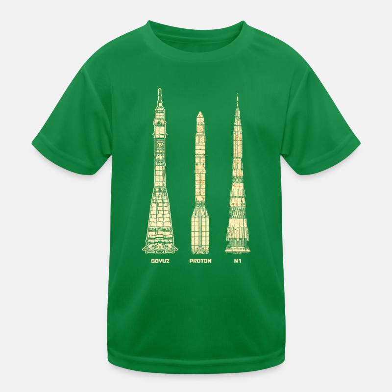 Soviet missiles Kids Functional T-Shirt