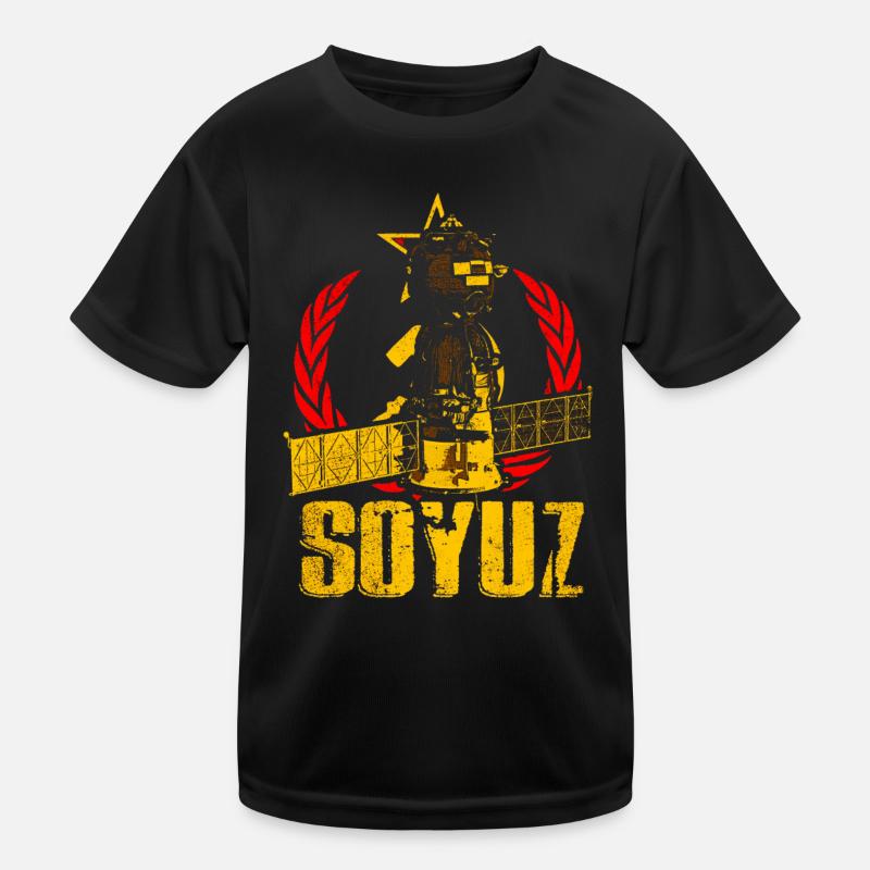 Sojus Raumschiff Kinder Funktions-T-Shirt
