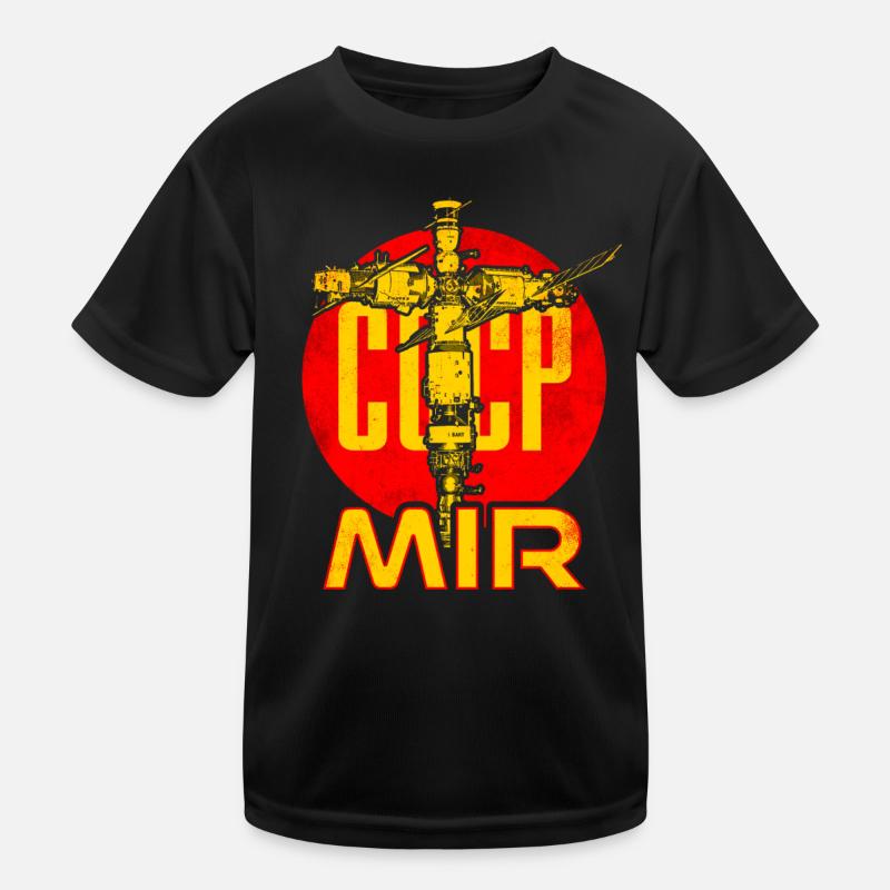 Station spatiale Mir union soviétique T-shirt sport Enfant