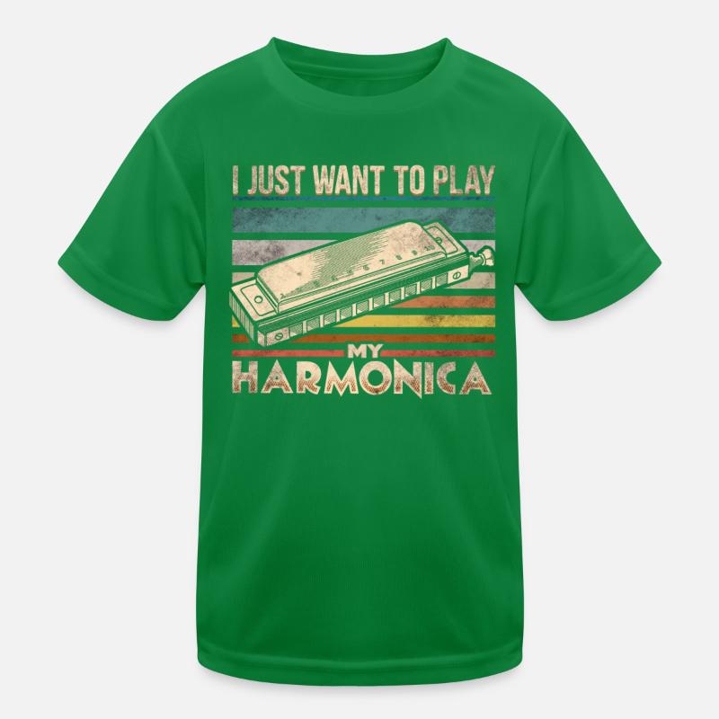 Harmonica Kids Functional T-Shirt