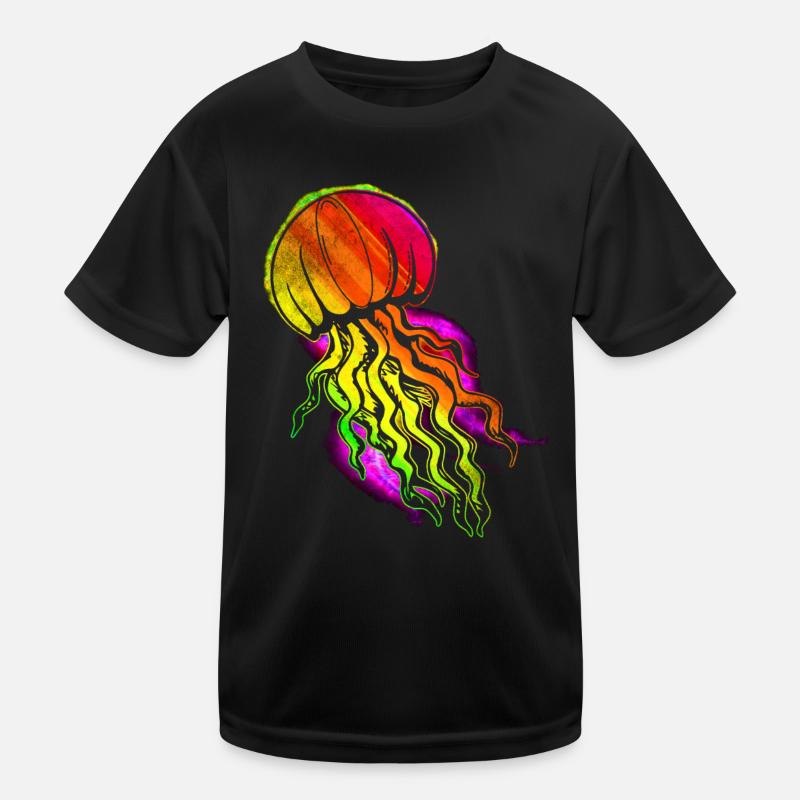 Méduses colorées T-shirt sport Enfant