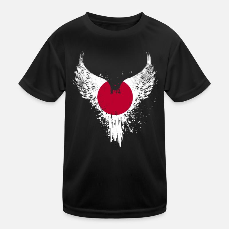 Drapeau du Japon T-shirt sport Enfant