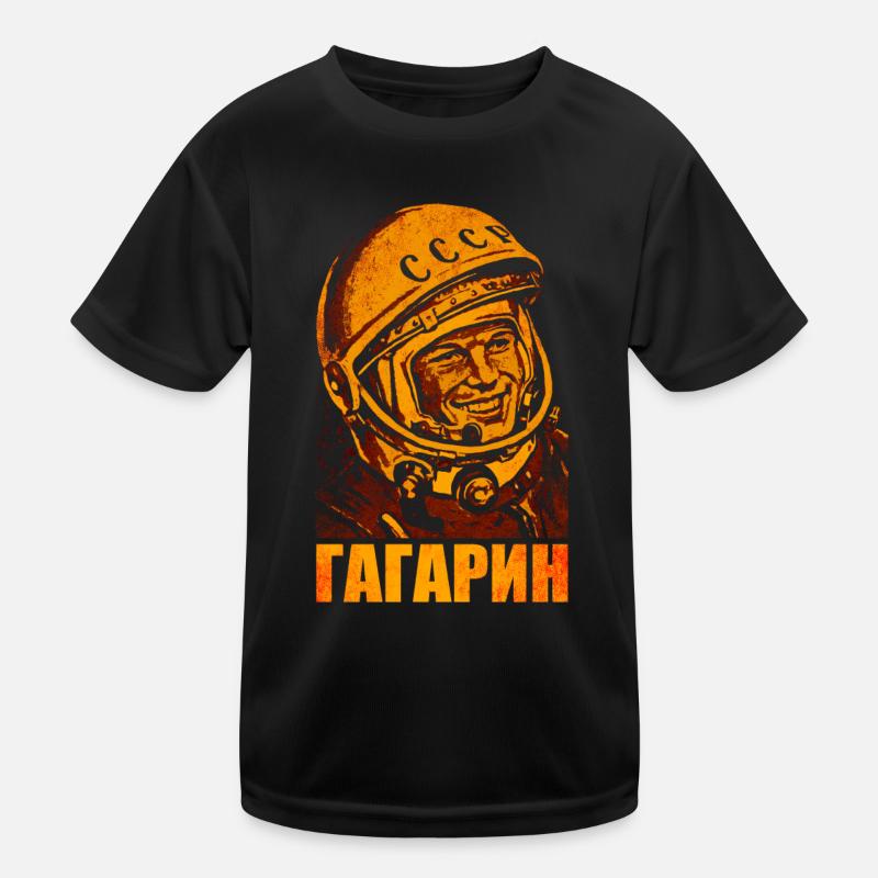 Yuri Gagarin Kids Functional T-Shirt
