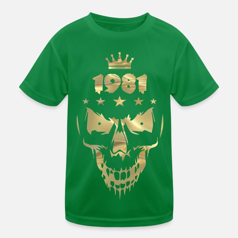 Skull Gold (1981) T-shirt sport Enfant