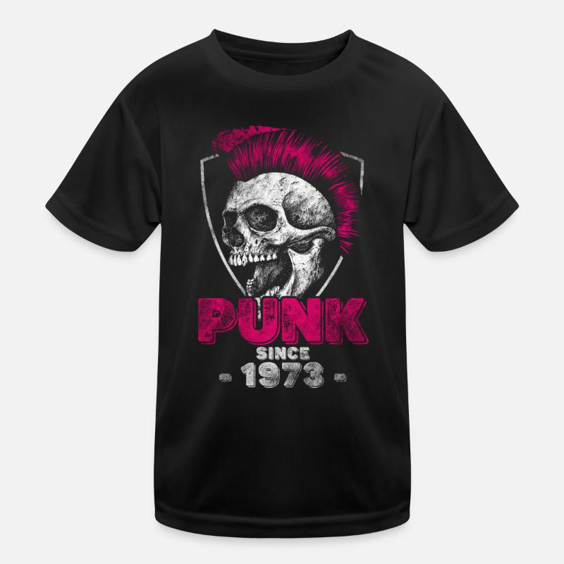 Punk seit 1973 Kinder Funktions-T-Shirt