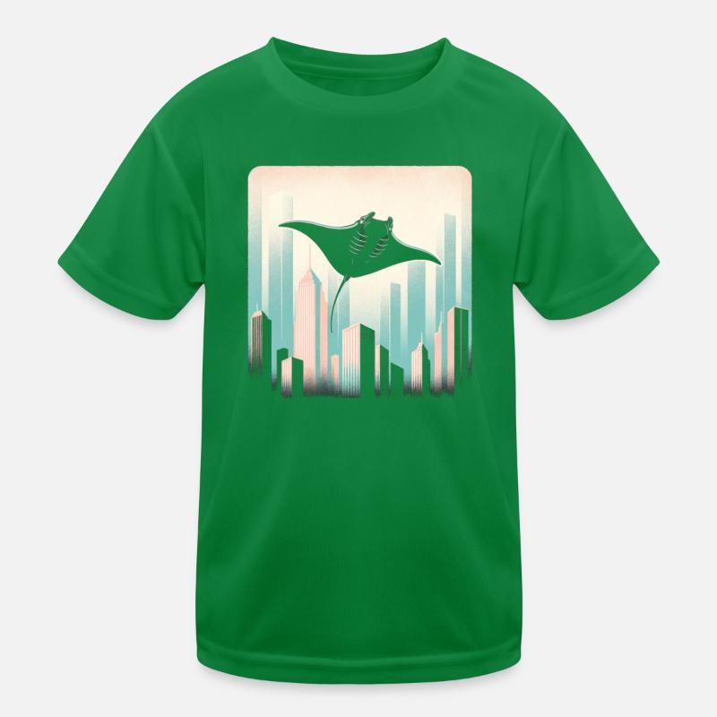 Manta ray Kids Functional T-Shirt