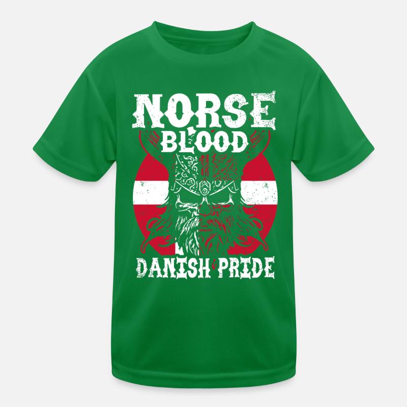 Danemark : Nordic Blood - Danish Pride T-shirt sport Enfant