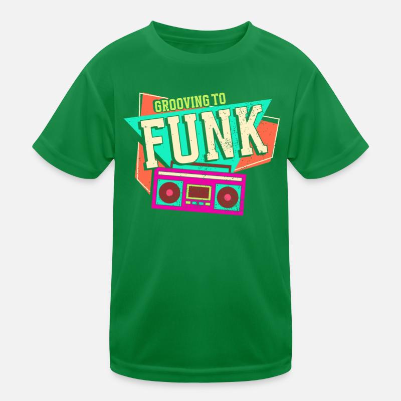 Funk Music Kids Functional T-Shirt