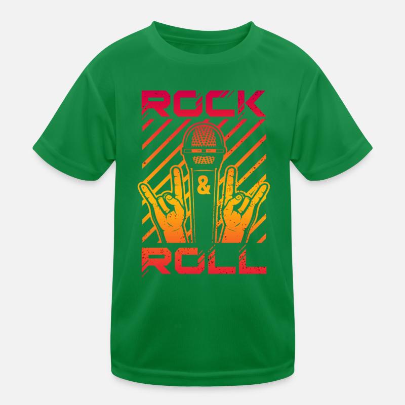 Rock & Roll Kinder Funktions-T-Shirt