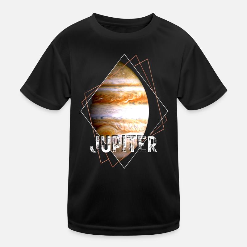 Jupiter Planet Solar System Kids Functional T-Shirt