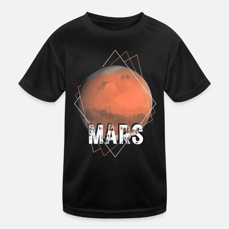 Mars Planet Kinder Funktions-T-Shirt