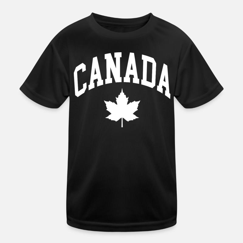 Drapeau du Canada T-shirt sport Enfant