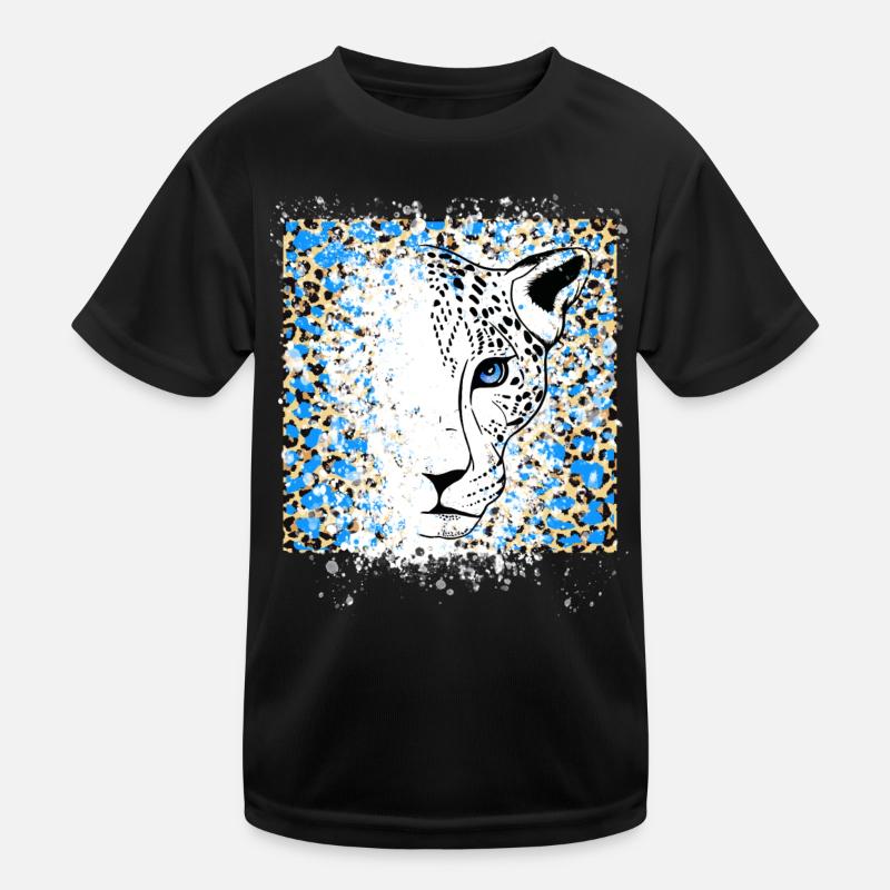 Cooles Animal Print Kinder Funktions-T-Shirt
