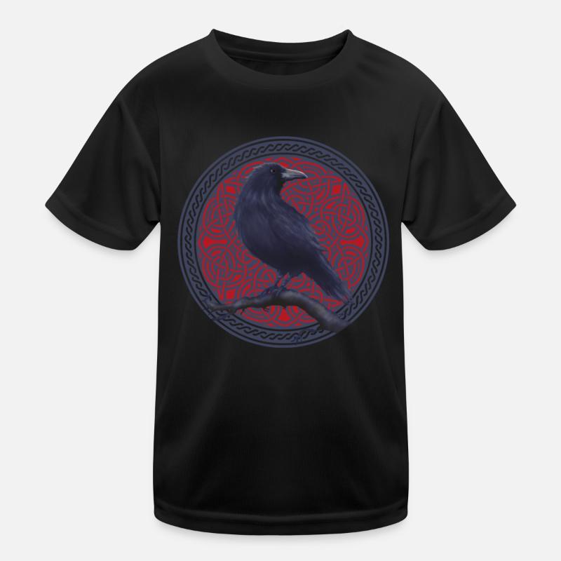 Celtes celtiques corbeaux T-shirt sport Enfant