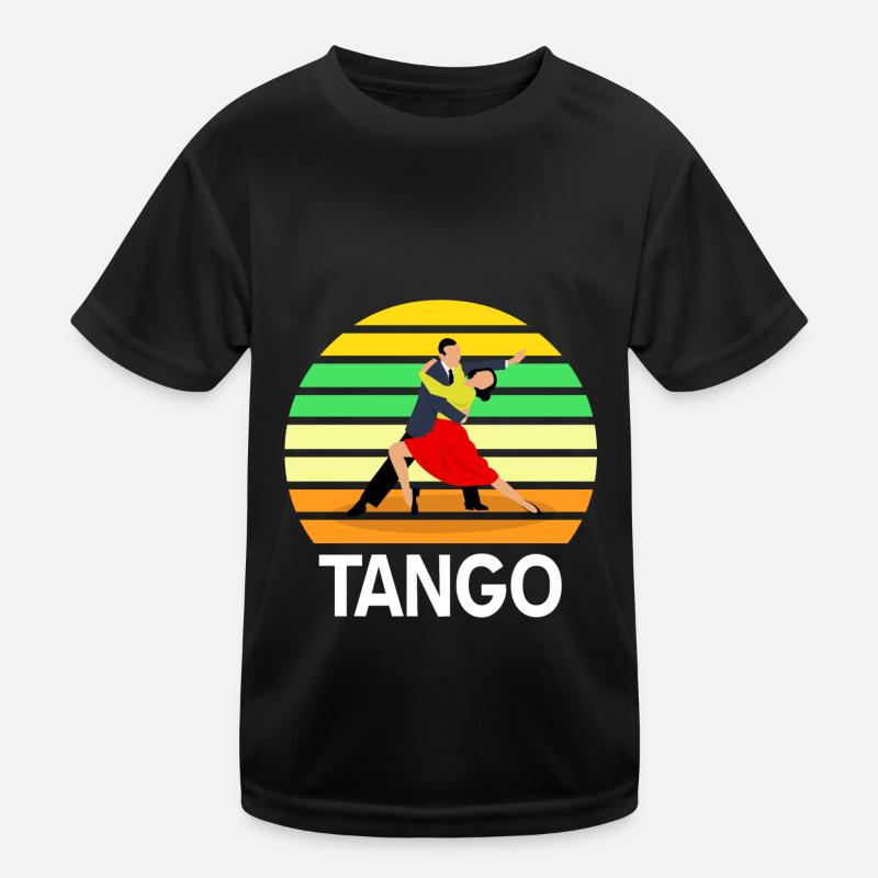 Tango Dance Kids Functional T-Shirt