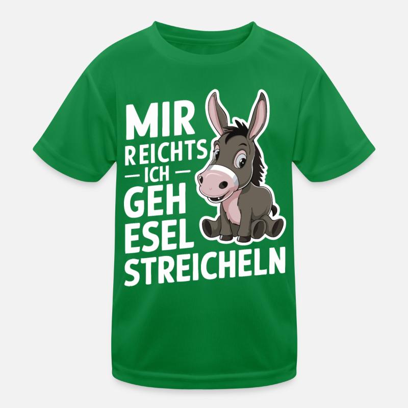 Âne âne mulet Muli T-shirt sport Enfant