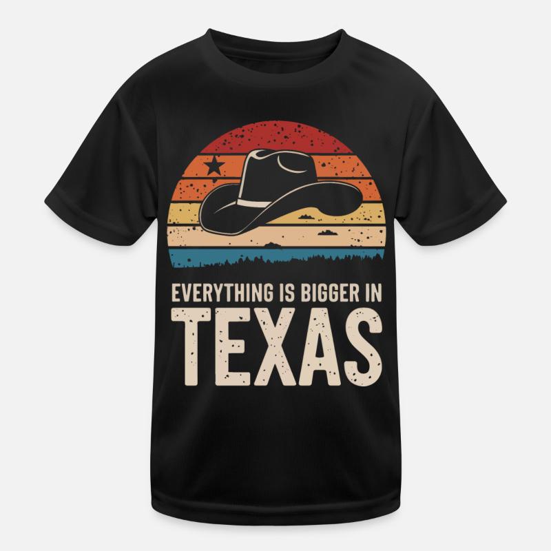 État du Texas Texans Texas T-shirt sport Enfant