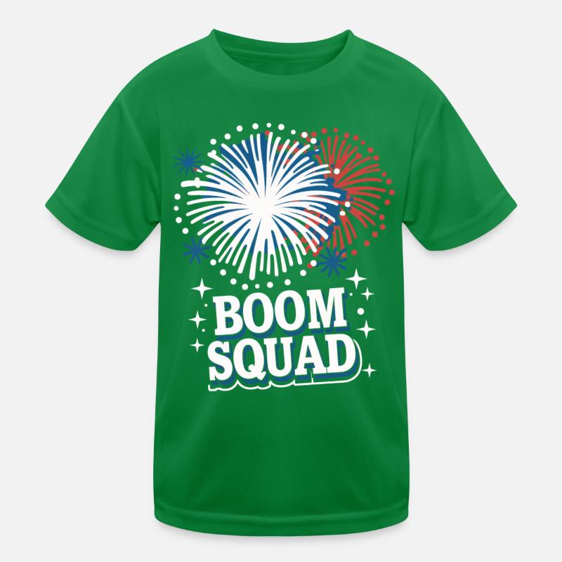 Pyrotechniker Feuerwerk Pyrotechnik Kinder Funktions-T-Shirt
