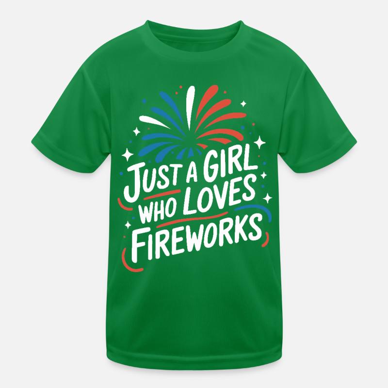 Pyrotechniker Feuerwerk Pyrotechnik Kinder Funktions-T-Shirt