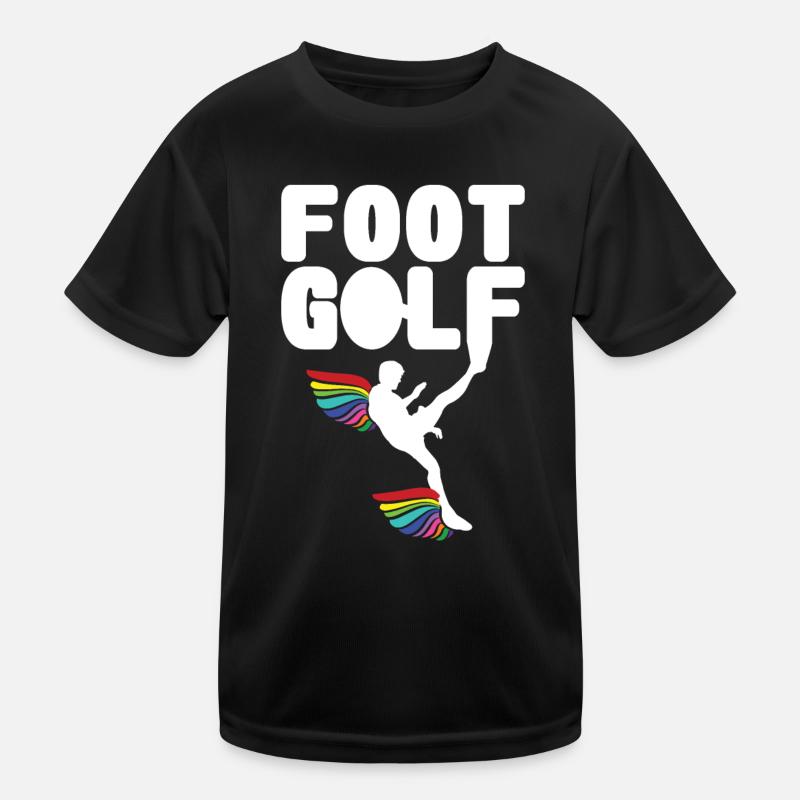 Foot Golf Kids Functional T-Shirt