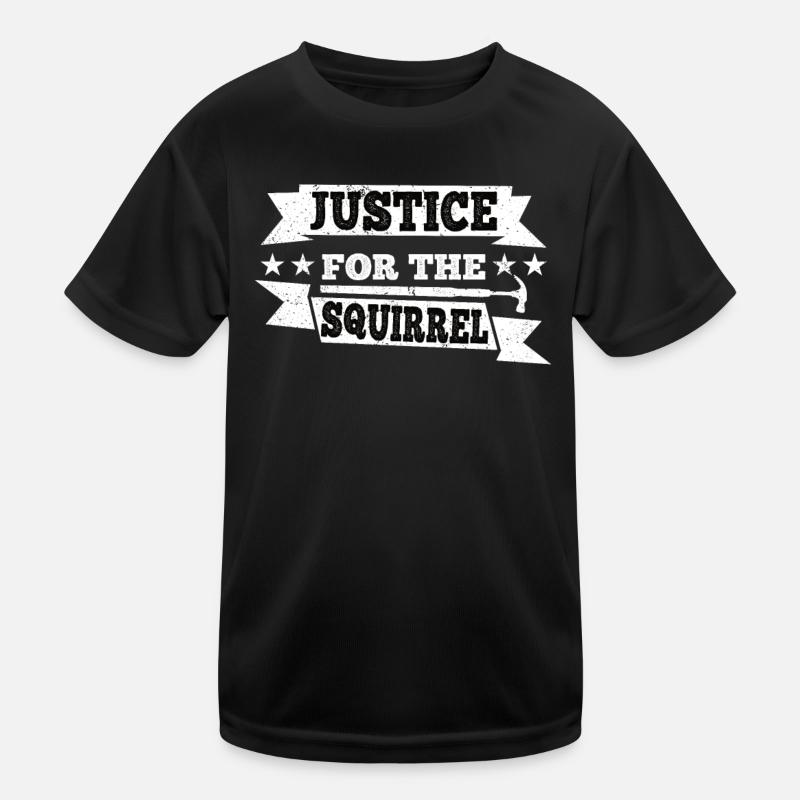 Justice For P'nut Peanut Squirrel Lovers Frau und Kinder Funktions-T-Shirt