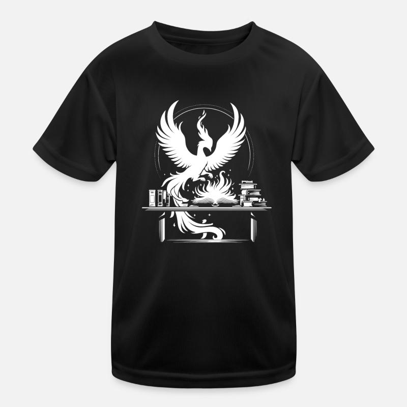 „Phönix aus der Asche“ Kinder Funktions-T-Shirt