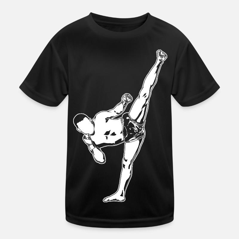 Kickboxer Kinder Funktions-T-Shirt