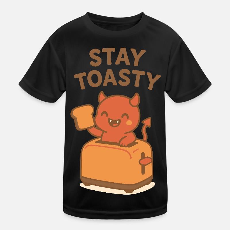 Petit-déjeuner Toasty Devil T-shirt sport Enfant