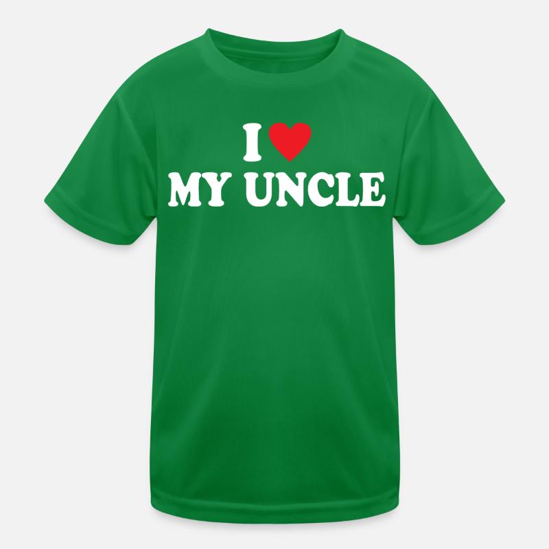 J’aime mon oncle T-shirt sport Enfant