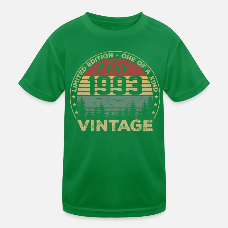 May 1993 - May 1993 Kids Functional T-Shirt